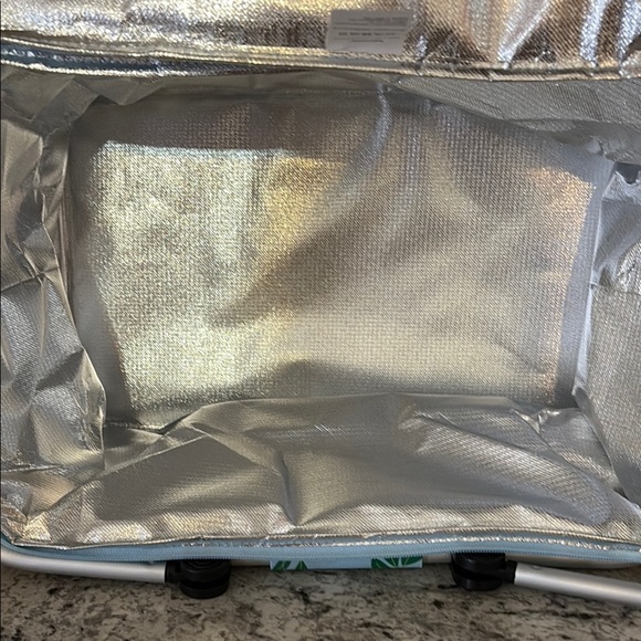 Tupperware Blue Picnic Basket with Watermelon Design - Picture 3 of 8